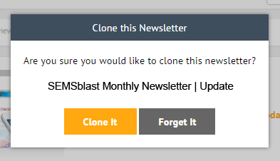 Cloning a Newsletter 3